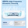 Ultrasonic Jewelry Cleaner Cleaning Machine: Portable Small Sonic Cleaner for