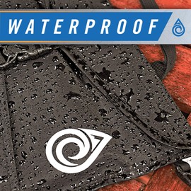 AquaQuest Typhoon Laptop Case - 100% Waterproof, Versatile, Durable, Lightweight, Compact Messenger Bag - Protective Padded Computer Sleeve Pouch Cover - 13", Blue