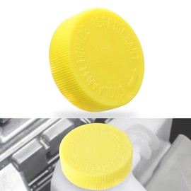 21712-79900 Yellow Coolant Reservoir Cap Engine Radiator Coolant Water Tank Cap Compatible with Nissan Murano Rogue Versa Quest with Infiniti EX35 FX37 G35 M35 Replace 21712-3NA0A
