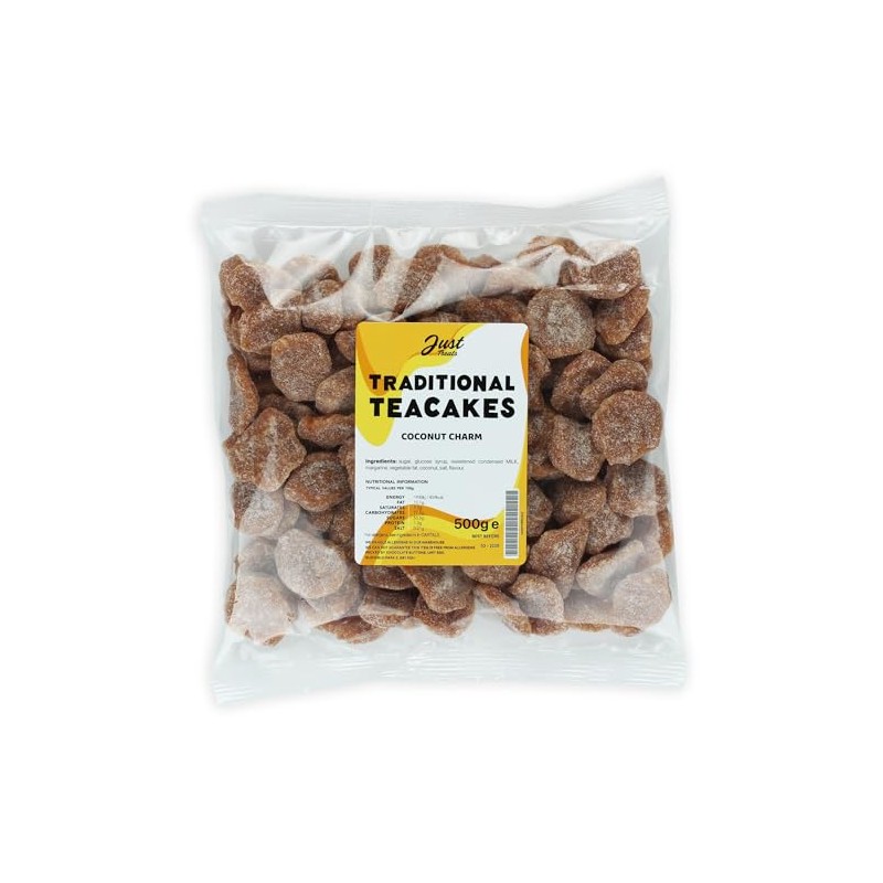 Just Treats Traditional Teacakes (500g Share Bag)