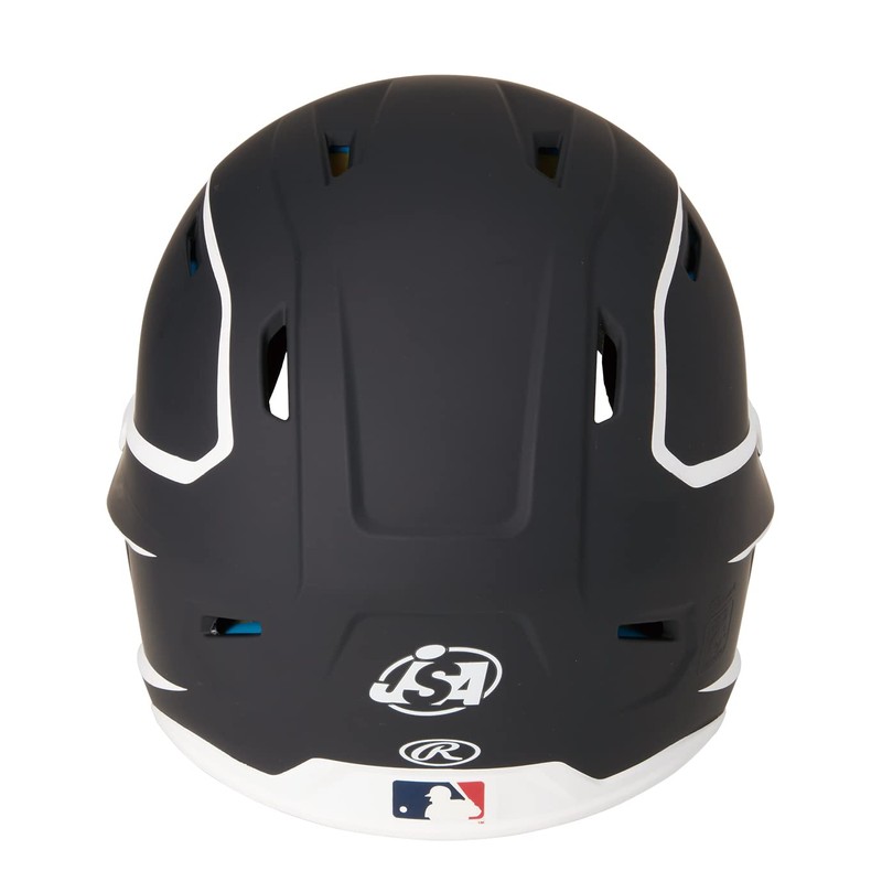 Rawlings Baseball Adult Softball Mach Helmet 2-Tone (Matted) MACH14 Navy