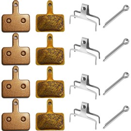 4 x Bicycle Brake Pads for Shimano Brake Pads B01s MT200 MT400, High Performance Brake Pads Bicycle Brake Pads Sintered Brass