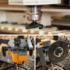 DEEFIINE Face Cutter 12 mm Shank for Wood Diameter 60.3