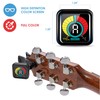 KLIQ UberTuner, Professional Clip-On Tuner for All Instruments, Guitar, Ukulele,