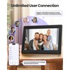 FOOJOE Digital Picture Frame WiFi10.1inch - Smart Touch Screen Digital