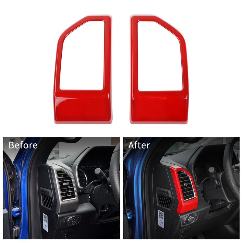 Voodonala Dashboard Side Air Vent Panel Cover Antiscratches Panel Cover