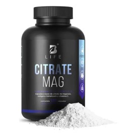 Citrato Magnesio 120 Cápsulas Magnesium Citrate Life Sabor