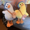 Ruzucoda Plush Duck Keychains Ducklings Stuffed Animals Key Chains Ornaments
