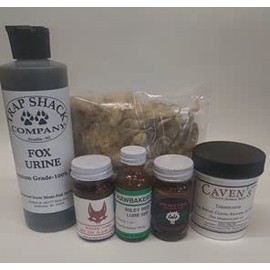 Trap Shack Company Fox Box Trapping Bait and Lure kit
