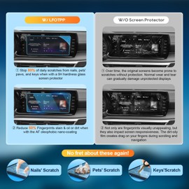 LFOTPP Glass Screen Protector for 2021 2022 2023 2024 K*ia K5 DL3 10.25 Inch[GT-Line/EX/GT] Infotainment Center Touchscreen Protector K5 Accessories