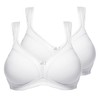Susa Women's Double Pack Bra, White, 80A
