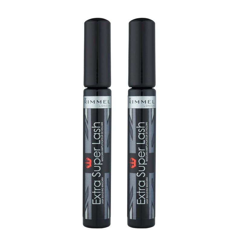 Rimmel Extra Super Lash - Máscara, color negro, Negro, 2