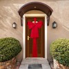 SHATCHI Christmas Red 9m Giant Bow Cover-Front Door Xmas Wedding,