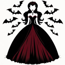 CafePress Vampire Queen Standard Size Playing Cards