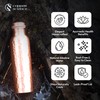 Copper Science Pure Copper Water Bottle for Drinking 34 oz