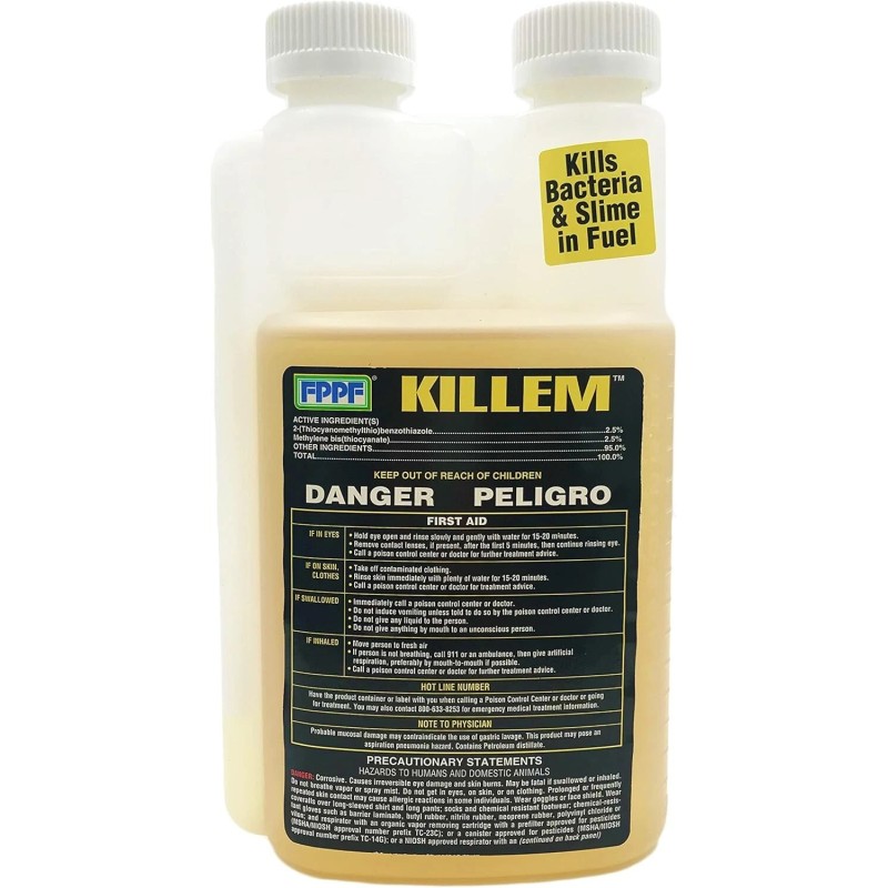 FPPF Killem 40119 - Fuel Biocide and Slimicide 16 oz.
