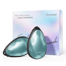 OCOOPA Diamond-Shape Magnetic 2in1 Rechargeable Hand Warmers Christmas Gift box - Green