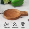 MeowAroma Wooden Spoon Rest for Stove Top, Acacia Wood Spoon