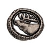 Antique Silver Metal Buttons Eyelet Buttons Deer Costume Buttons Costume