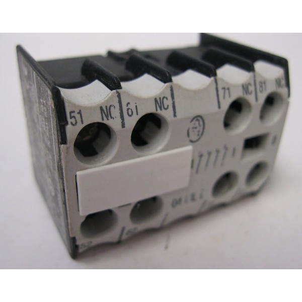 Klockner Moeller Top Mount IEC Auxiliary Contact 4NC 04DILE