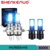 SHENKENUO Super Bright 8000K LED Headlights High Low Light +