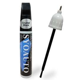 SYOAUTO Crystal Black Pearl Touch Up Paint for Cars Auto Touch up Paint Scratch Repair Automotive Paint Scratch Remover 2 in 1 Crystal Black Pearl