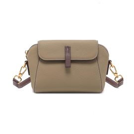 imeetu Shoulder Bag, Genuine Leather, Women's, 2-way, Small, Small, Lightweight, Freestanding, Small, Stylish, Large Capacity, Simple, Casual, Popular, Commuting to Work, beige, (greige)