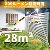 Lasola Clip-on Solar Light, Sensor Light, Outdoor, IP65 Waterproof, 600