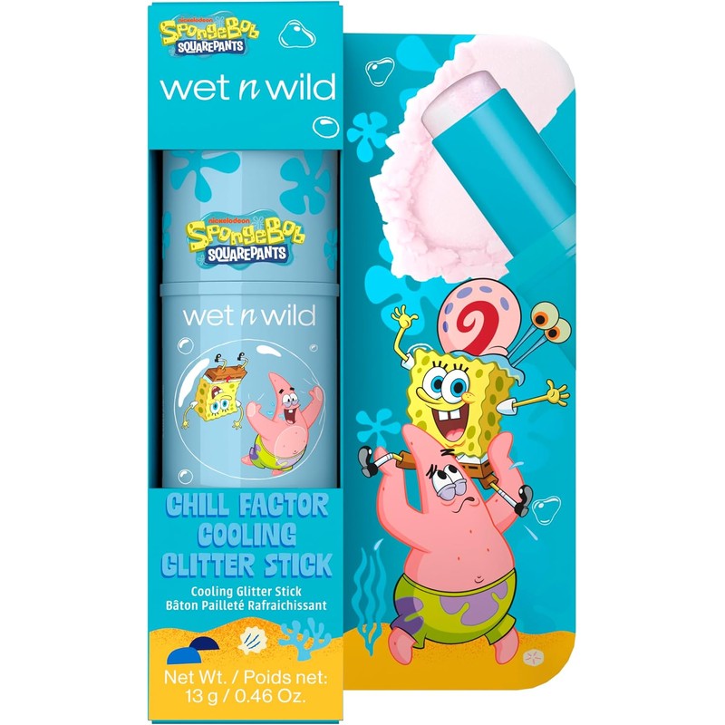 Wet n Wild Bob Esponja - Barra de purpurina refrescante,