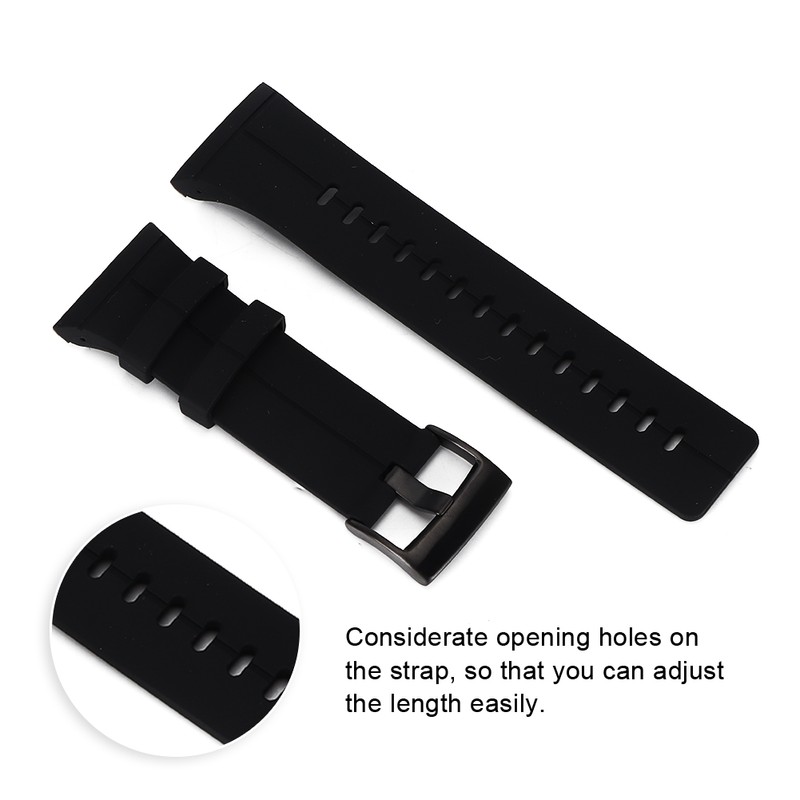 Outdoor Silicone Watchband Watch Strap Replacement Accessory for SUUNTO SPARTAN