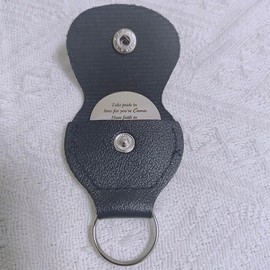 Pocket Hug Token Keychain Inspirational Gifts for Women Men Take Pride in How Far You Have Come pocket hugs for Daughter Brother Encouragement Gifts with PU Leather Key Chain