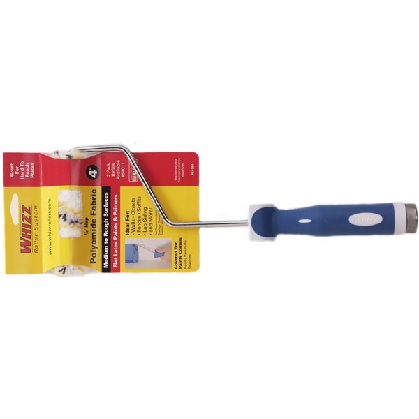 Work Tools International 54164 4-Inch Whizz Premium Mini Paint Roller