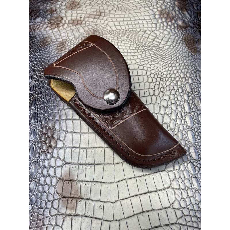 Carl Thomas Leathers Right Hand Knife Holster Fits Buck 110