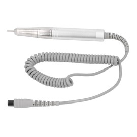 Nail Drill Handpiece Replacement,Adjustable High Speed Quiet Replacement Handle,Nail Drills Handle Machine,for Nail Polishing Machine (Silver)