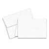 Linen Textured Greeting Cards Set – Blank White Cardstock and