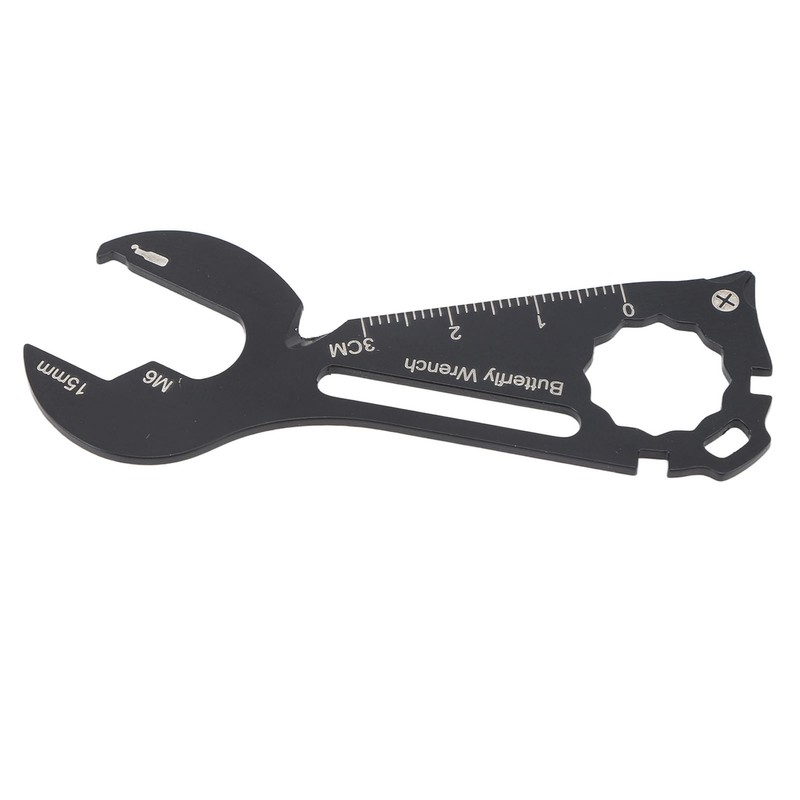 11 in 1 Outdoor Wrench Multifunctional Bottle Opener Keychain Screwdriver