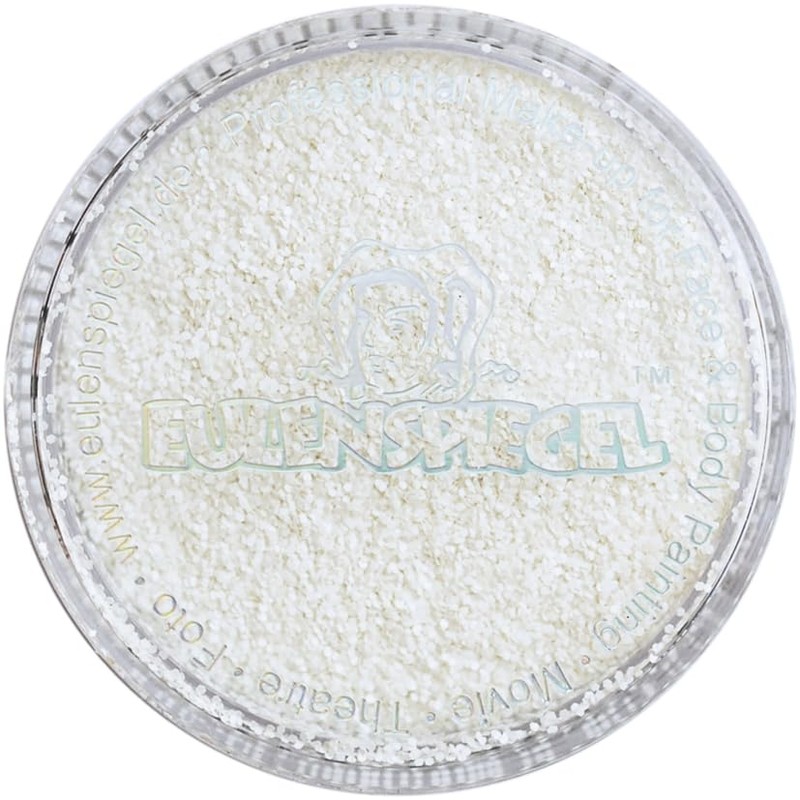 Eulenspiegel 907641 - Organic Glitter Snow White, 6 g, Biodegradable,