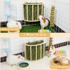 Guinea Pig Hay Feeder Wooden Rabbit Hay Feeder Big Volume