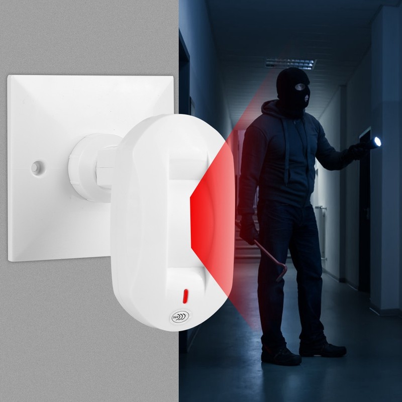 12V Wired Connection Motion Sensor Infrared Detector Anti Theft Home