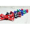 Spring Notion Boy's Printed Microfiber Christmas Theme Bow Tie, Large