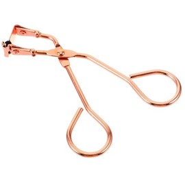 Mini Rizador de Pestañas Segmentado Práctico, Pinza de Maquillaje Portátil en Color Rosa Dorado Electrochapado para Rizo Preciso y Natural,...        
