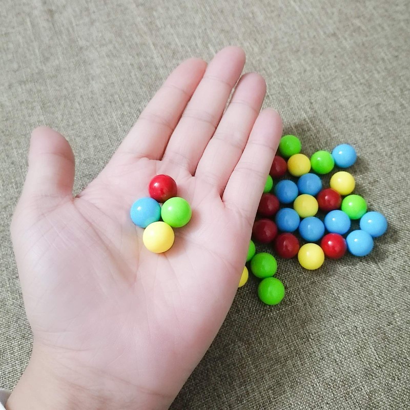 Hotusi 40Pcs Game Replacement Marbles Balls Compatible with Hungry Hungry