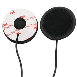 GoodQbuy Half/Open Face Helmet Motorcycle Earphone Headphone with Microphone for Midland/Alan Midland/Alan GMRS/FRS GXT/LXT GXT1000VP4 LXT500VP3 GXT1050VP4 2 Two Way Radios 2-pin Jack