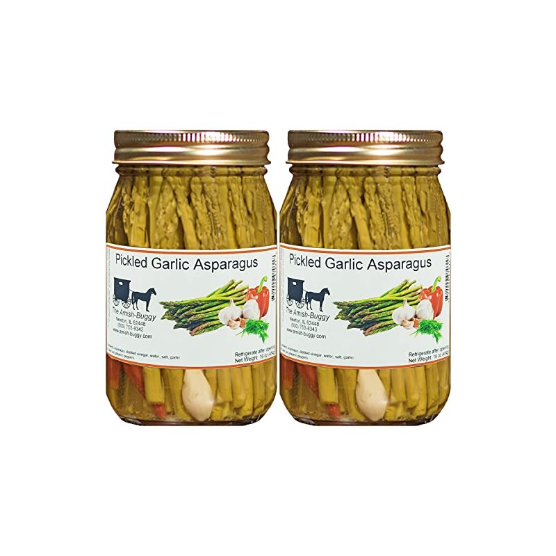 Pickled Vegetables - Two jars (Pickled Garlic Asparagus)