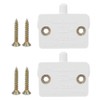 ANKROYU 2PCS Light Control Switch, Self Holding Pushbutton, Automatic Reset