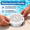 Adjustable Swimming Pool Floor Drain Outlet for Pool Water Drainage