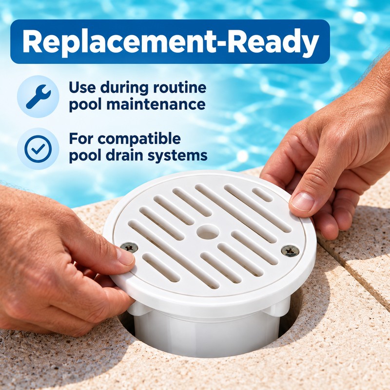 Adjustable Swimming Pool Floor Drain Outlet for Pool Water Drainage