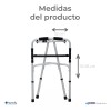 Handy Andadera Para Adulto Ortopedica Ajustable An03g Handy
