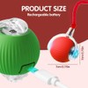 JinRui-T 2 PCS Active Rolling Ball with Tail for Dogs,Chewie