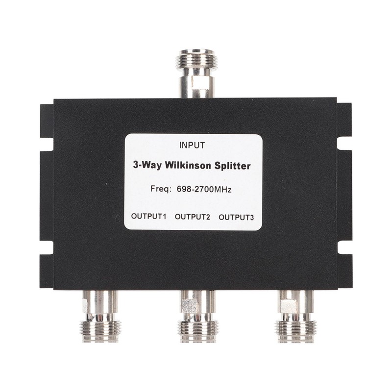 3 Way TV Signal Splitter Professional 698‑2700MHz 3 Way Power